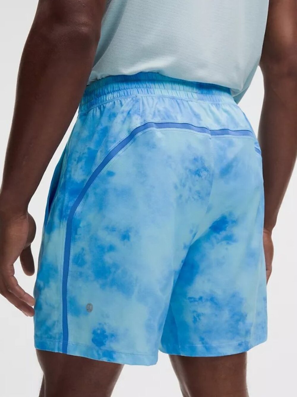 Pace Breaker Linerless Short 7" - Smoothie Print Blueberry
